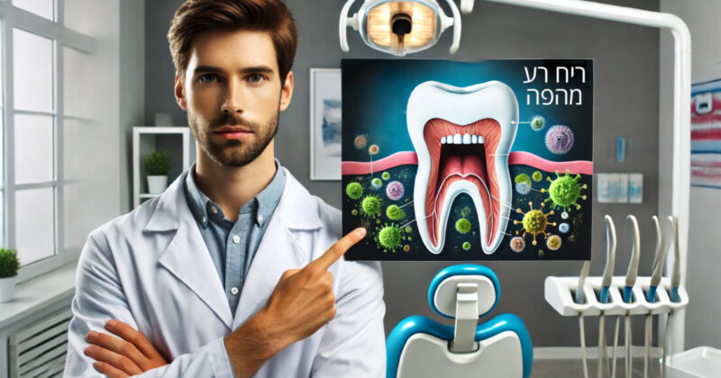 רופא שיניים מסביר על ריח רע מהפה